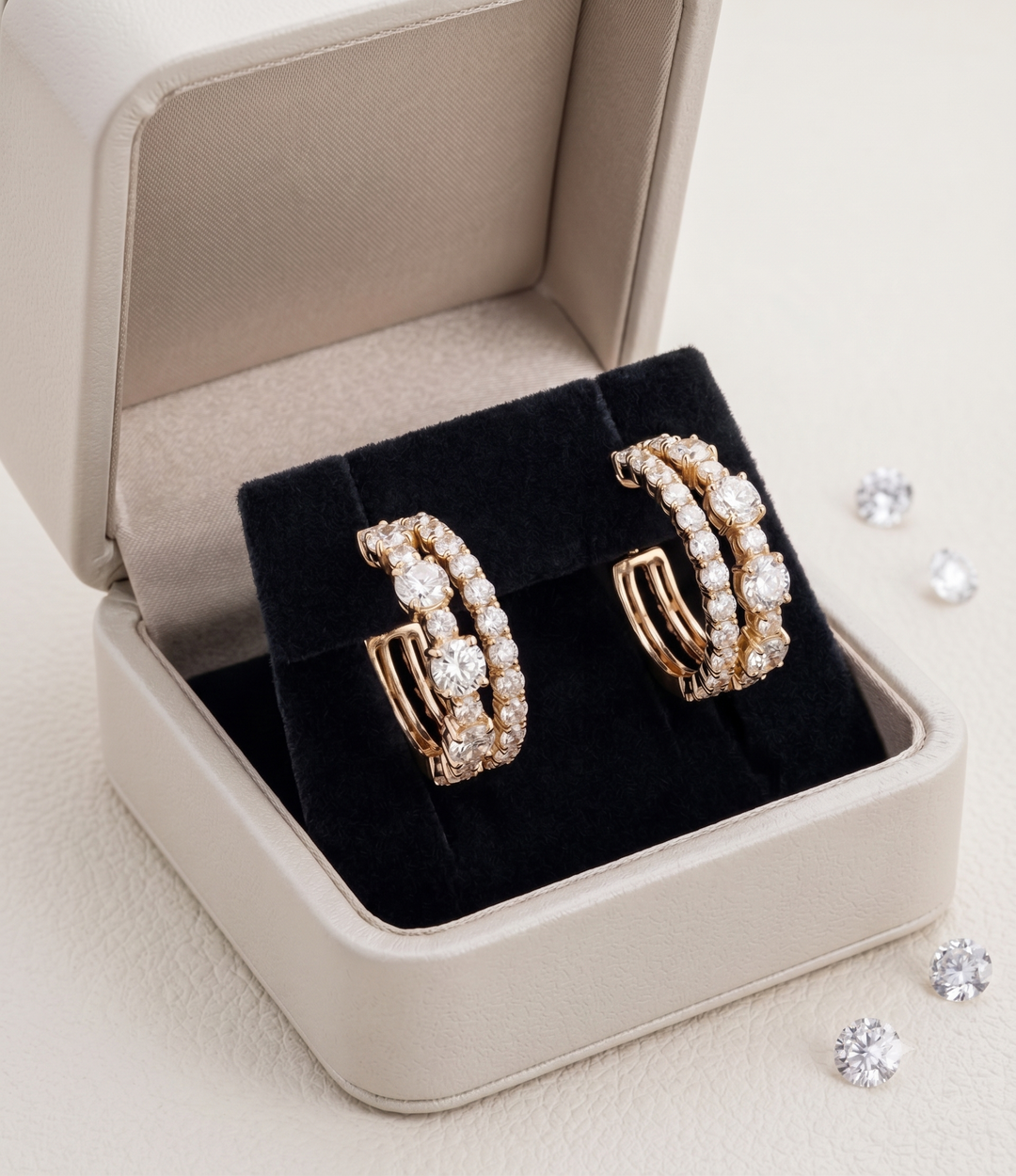 Gold Earring