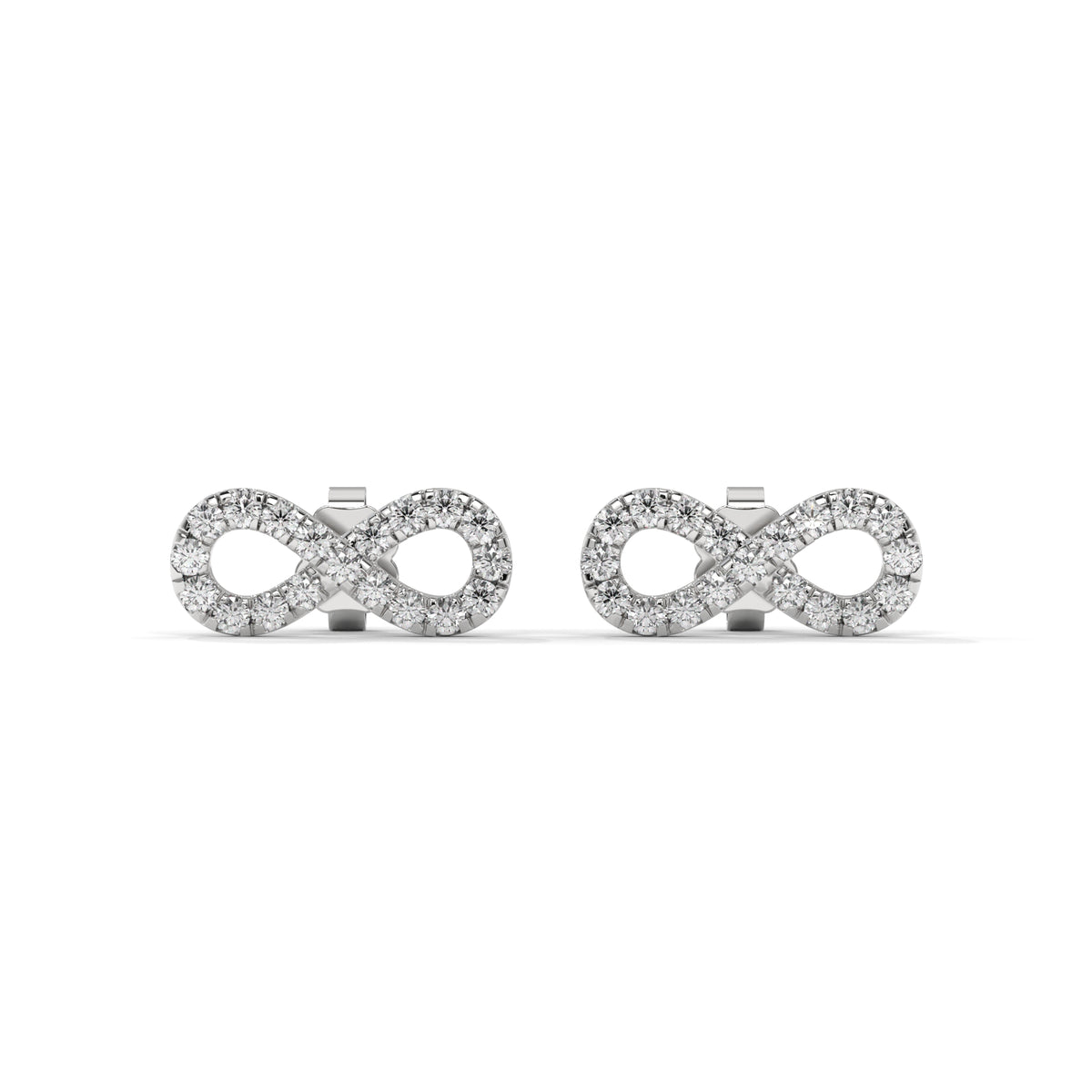 The Eternelle Diamond Infinity Studs