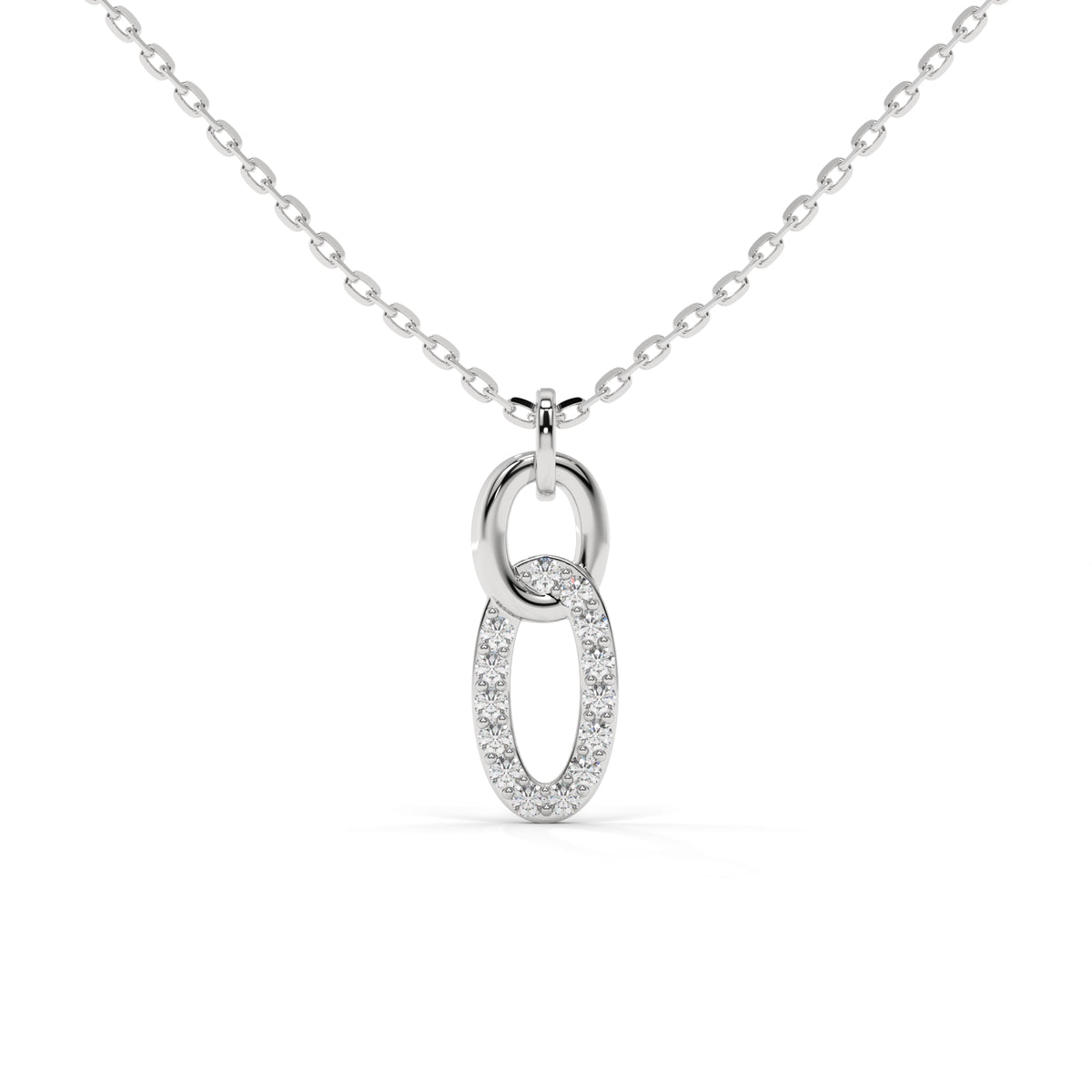 The Élan Diamond Link Pendant