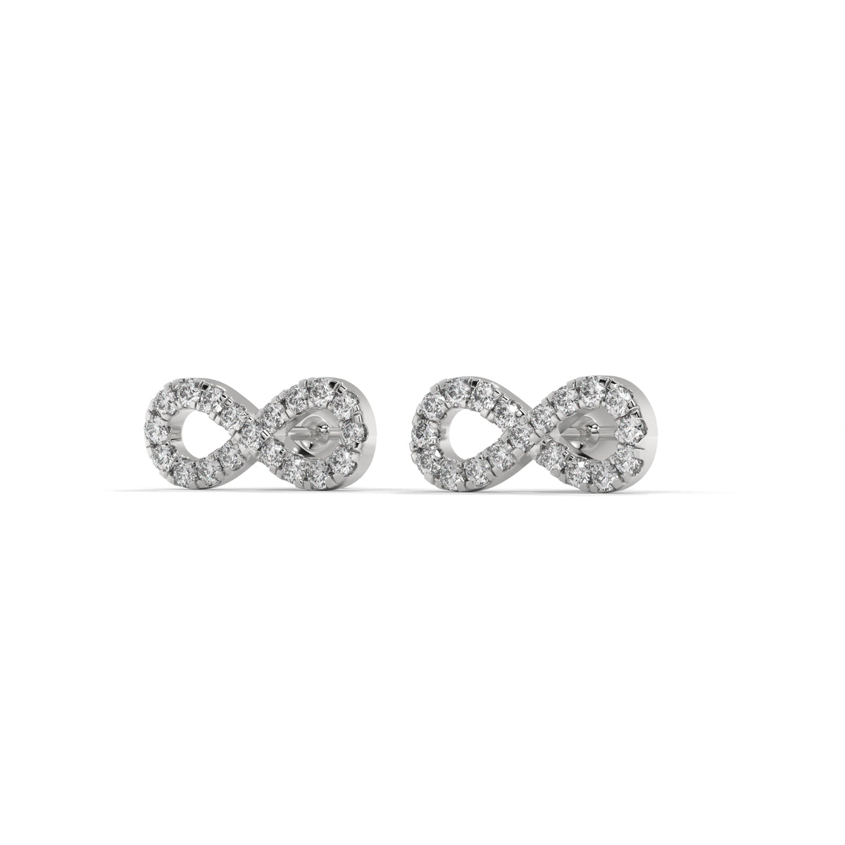 The Eternelle Diamond Infinity Studs