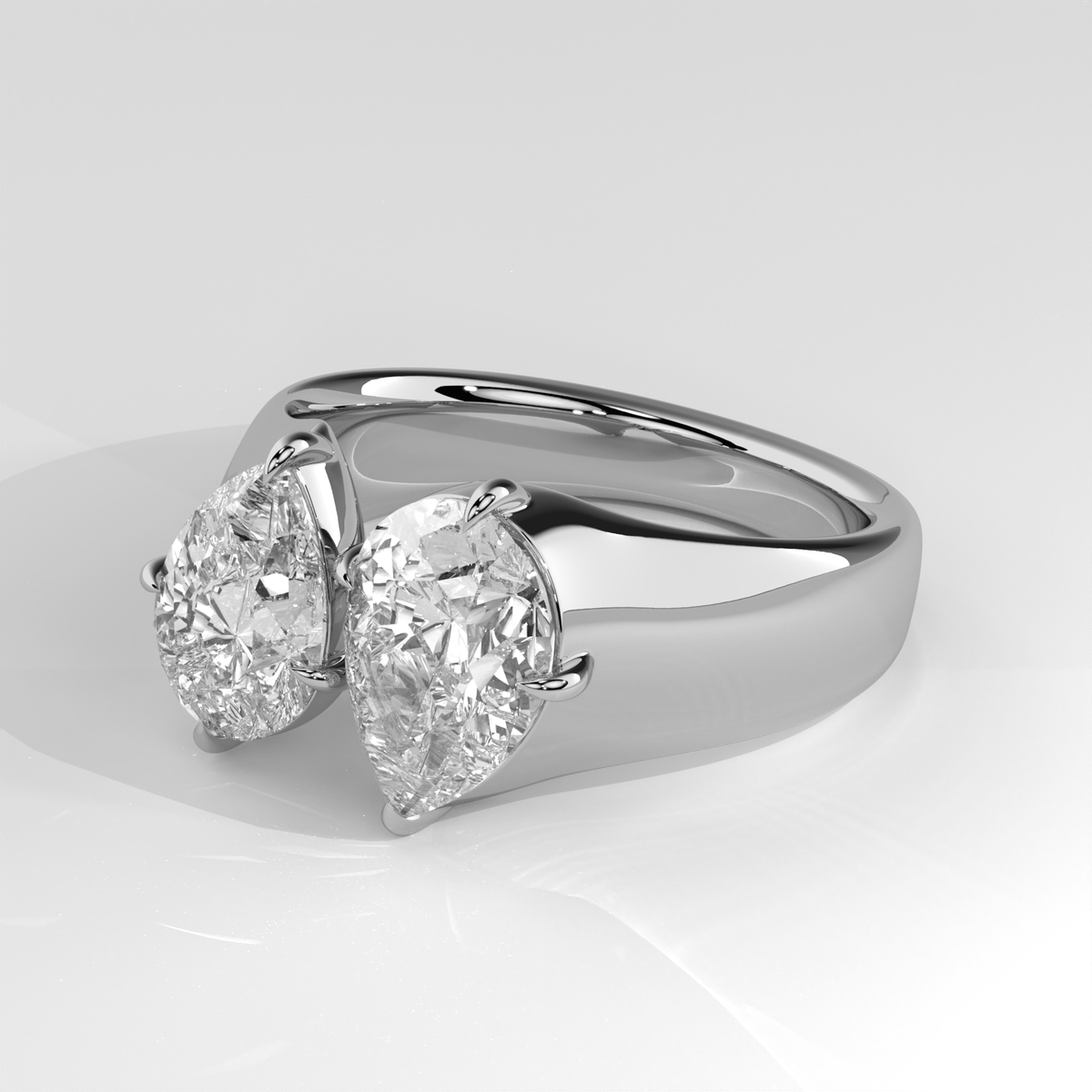 The Élan Duo Diamond Ring