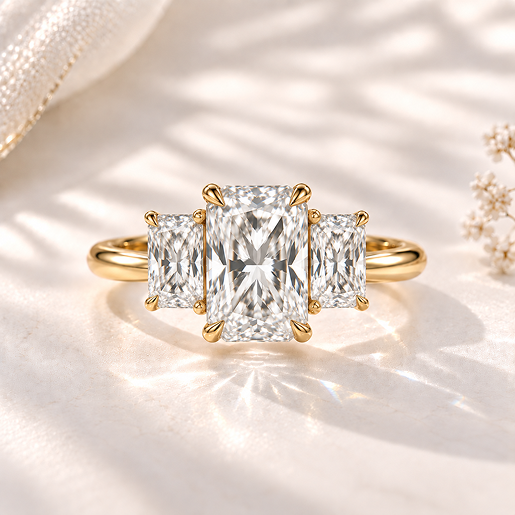 Three stone ring style