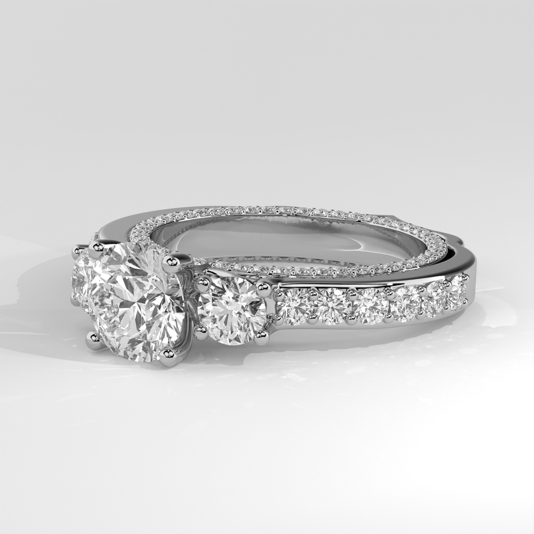 The Celestia Crown Diamond Ring