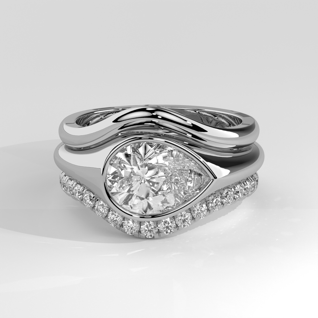 The Evelisse Diamond Embrace Ring