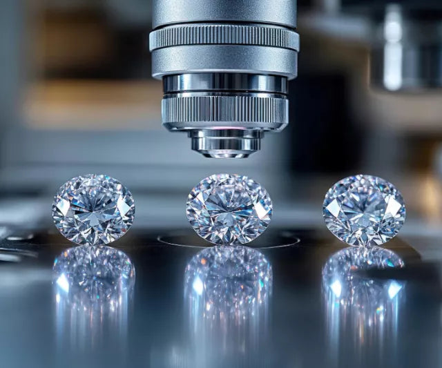 Lab grown diamond creation process