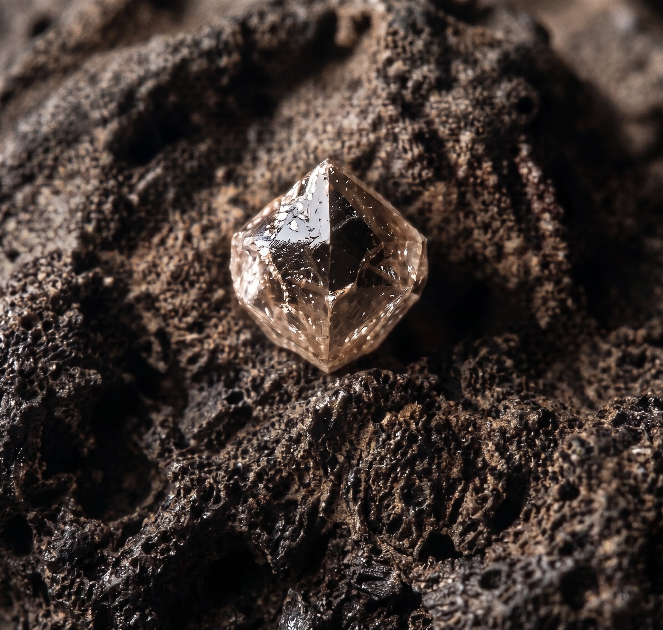 Diamond crystallization
