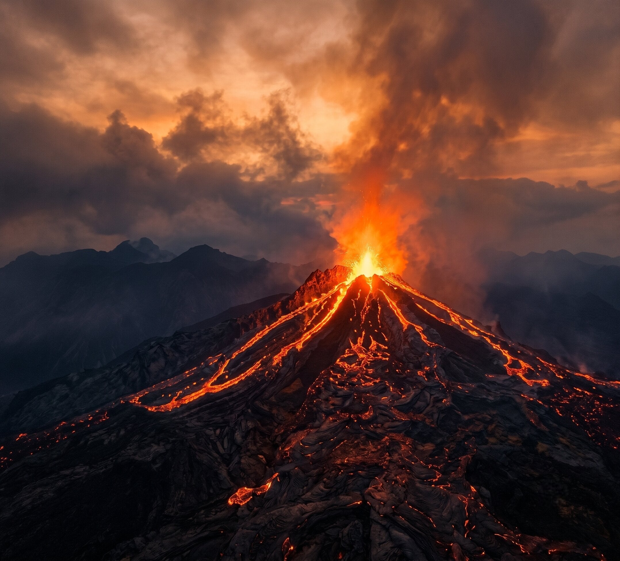 Volcanic eruption