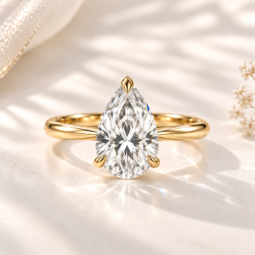 Pear diamond shape