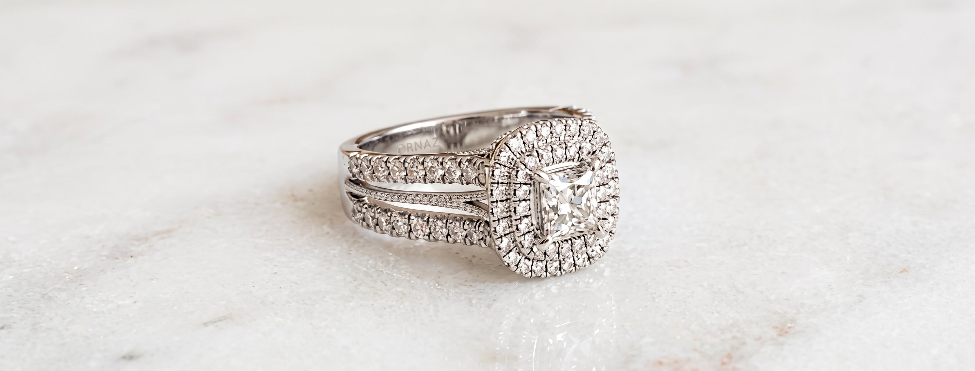 Diamond engagement ring