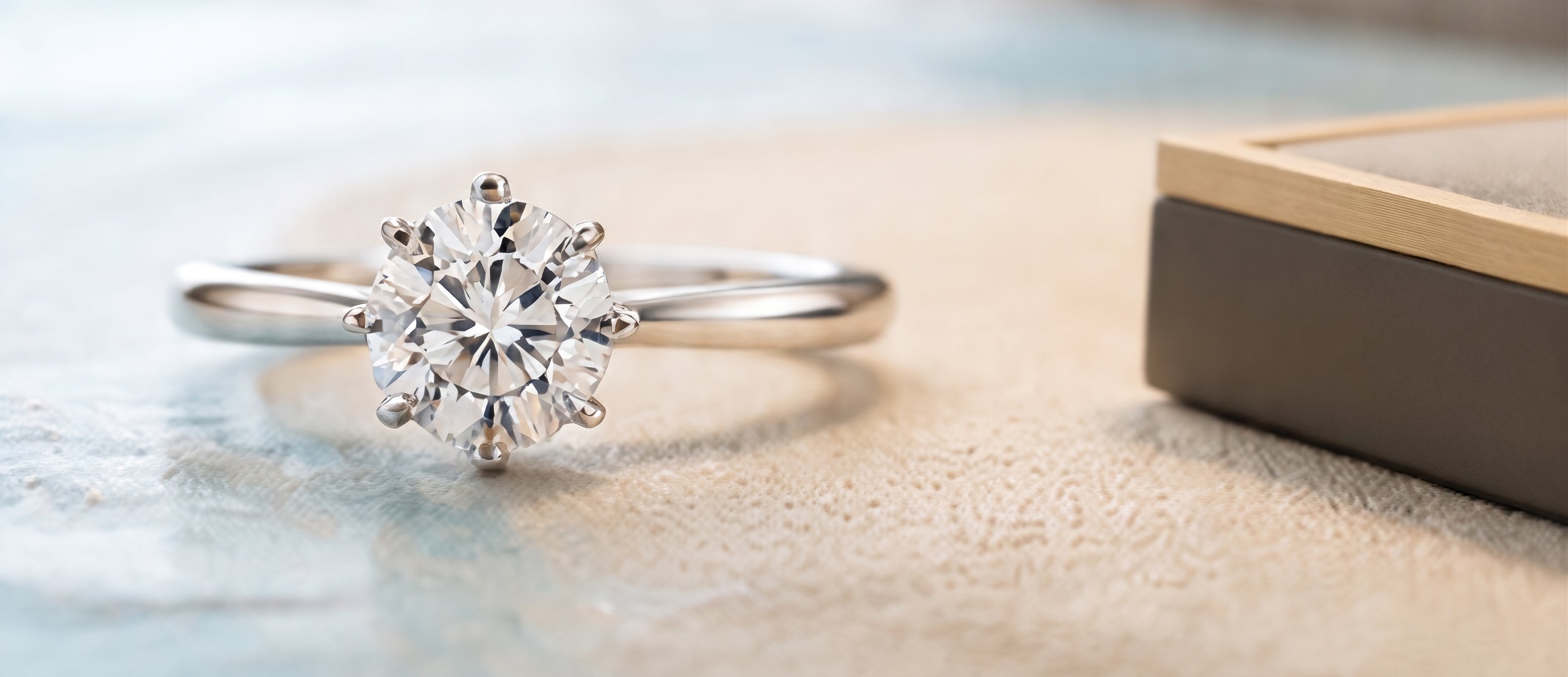 Diamond engagement ring