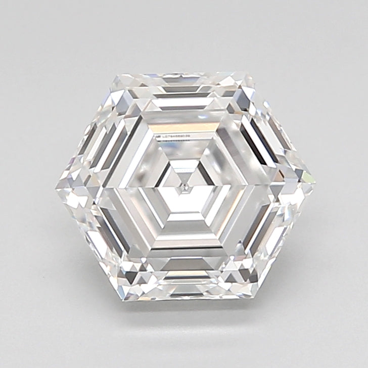 2.060 ct SQUARE HEXAGONAL D VVS2