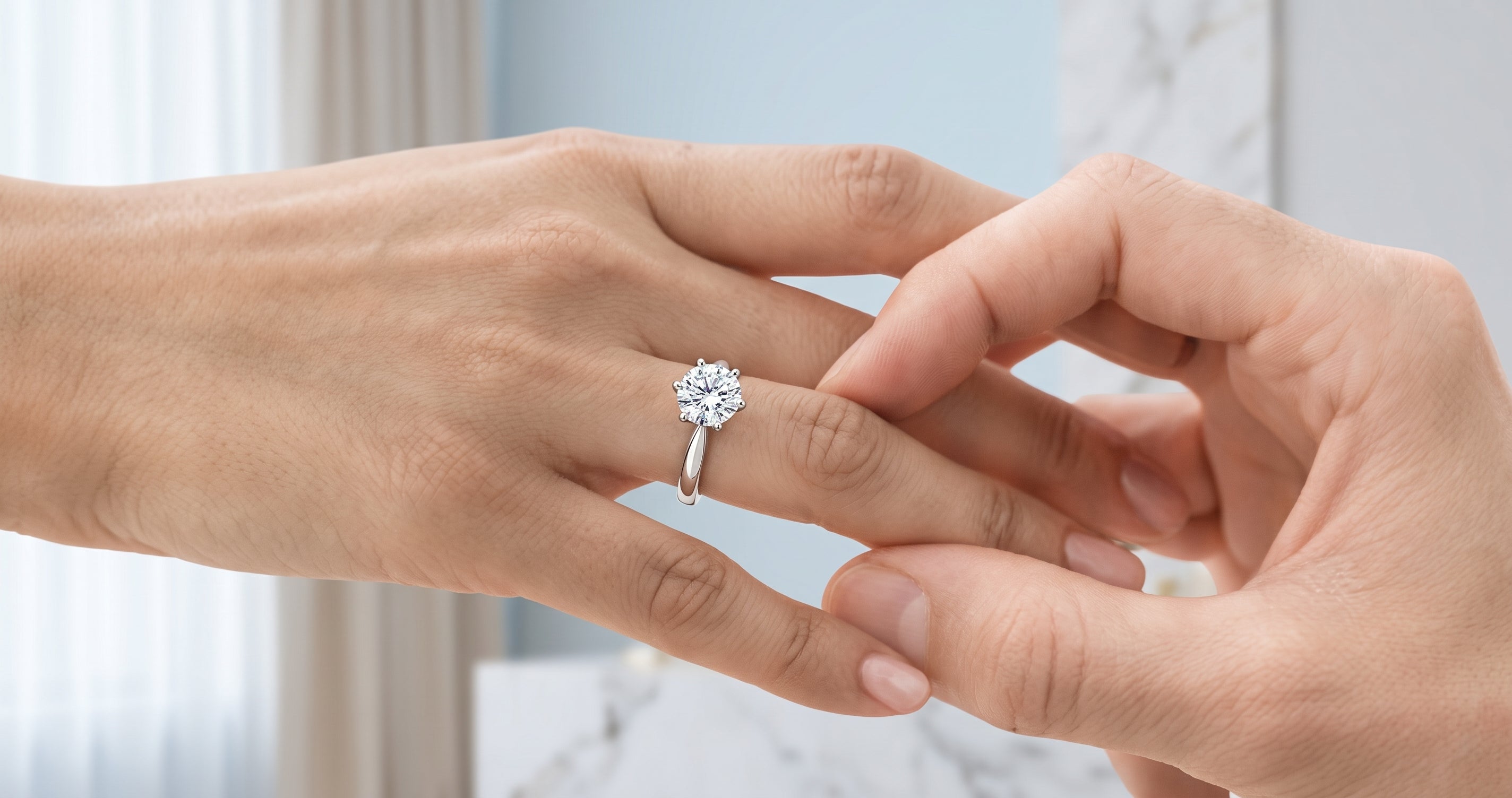 Wedding ring fitting