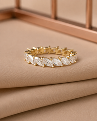 Marquise Eternity Band
