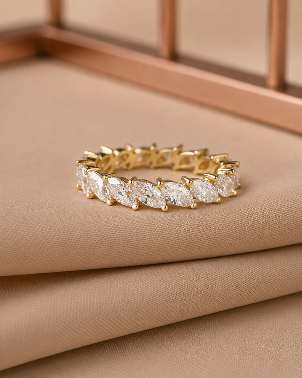 Marquise Eternity Band